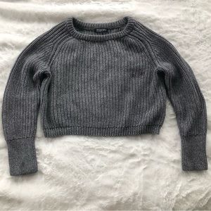 american apparel fisherman crop sweater